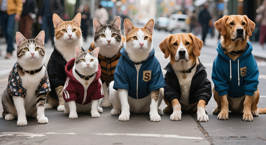 萌寵變裝秀：AI寵物換裝引爆社交圈的新玩法！